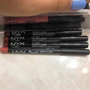 4 Nyx lip liners